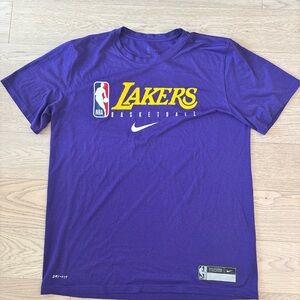 Lakers Purple Nike Basketball T-Shirt